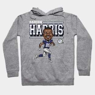 Damien Harris Buffalo Cartoon Hoodie